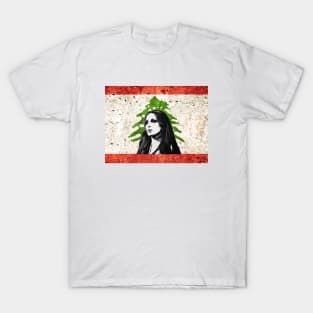 Fairuz beirut T-Shirt